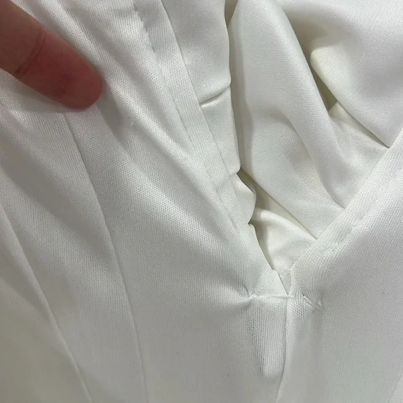 Line & Dot Samara Dress in Off White